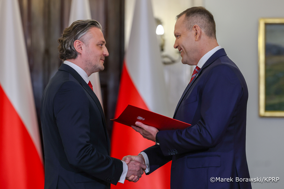 Bartosz Grodecki is the new Head of the National Security Bureau