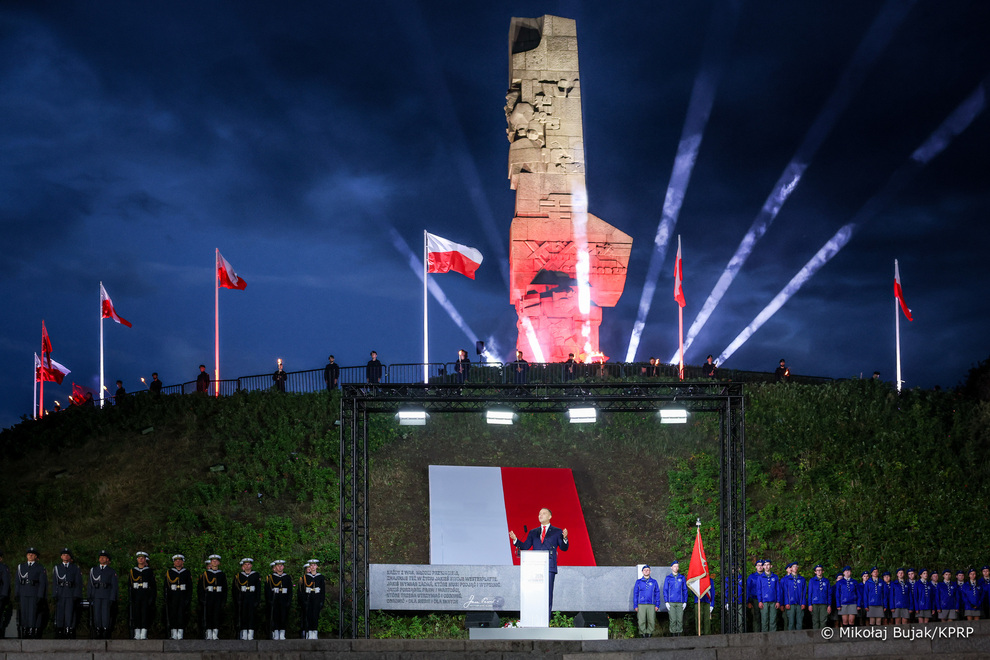 Westerplatte. 87th anniversary of the outbreak of the Second World War